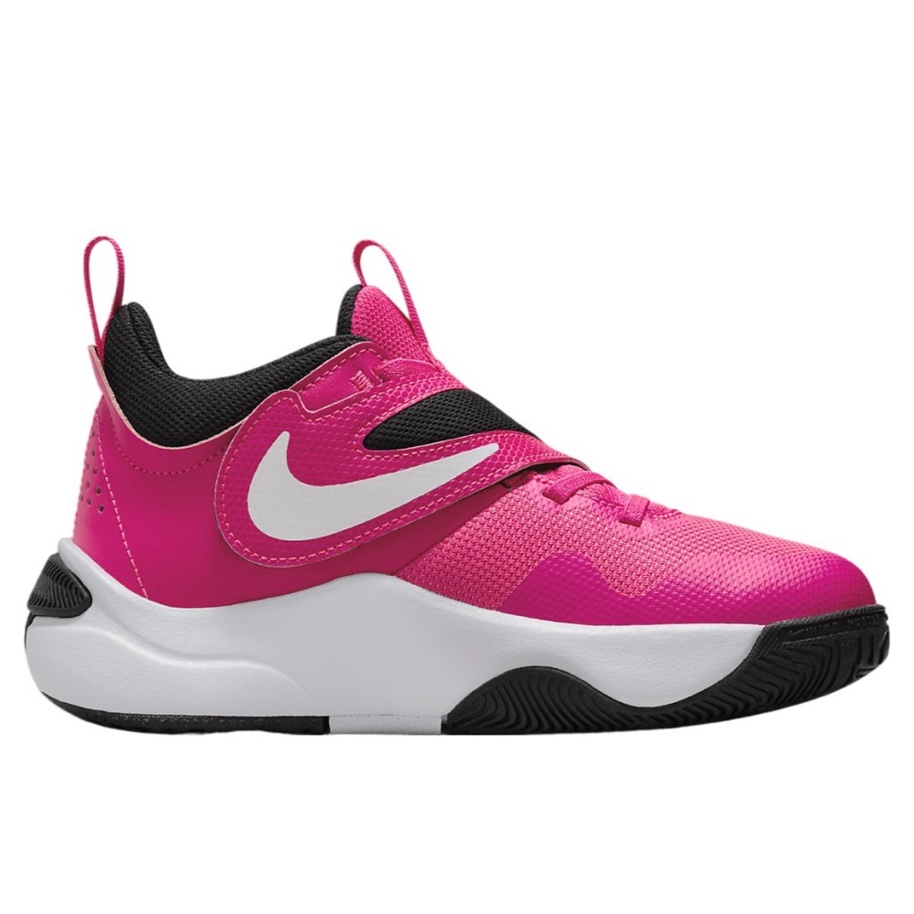 Nike Team Hustle D 11 GS Girls Fierce Pink / Black Sz 4.5y  - Great condition - Picture 8 of 10